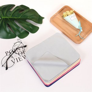 Popular Design for Custom Logo Printed Microfiber Pouch Portable Drawstring Bag for Eyeglasses