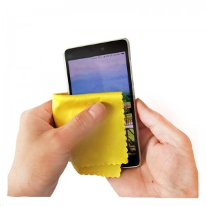 Fast delivery Custom Heat Transfer Printed Microfiber Glasses Sunglasses Eyeglasses Cleaning Cloth