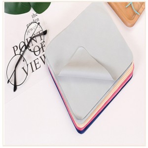 Good User Reputation for Multifunctional Custom Heat Transfer Printed Microfiber Polyester Suede Micro Fiber Eye Glasses Sunglasses Lens Screen Anti-Fog Cleaning Cloth