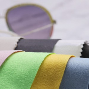 Hot-selling Wholesale Custom Print Microfiber Cleaning Cleaner Digital Printing Lens Sunglasses Glasses Eyeglass Sticky Eyewear Mobile Phone Screen Microfiber Sticker Cloth