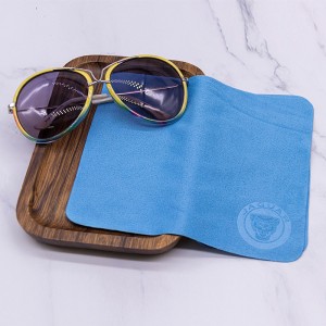 Manufactur standard China Glasses Wiping Rag Microfiber Cleaning Cloth Window Glass Microfiber Cloth Supplier