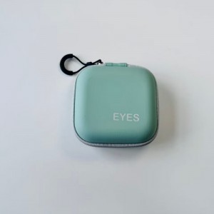 EVA Zipper Eyeglasses Case Customizable Earphone Packaging Box Foldable Eyeglass Packaging case