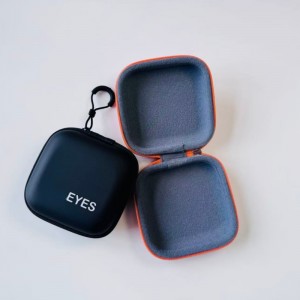 EVA Zipper Eyeglasses Case Customizable Earphone Packaging Box Foldable Eyeglass Packaging case