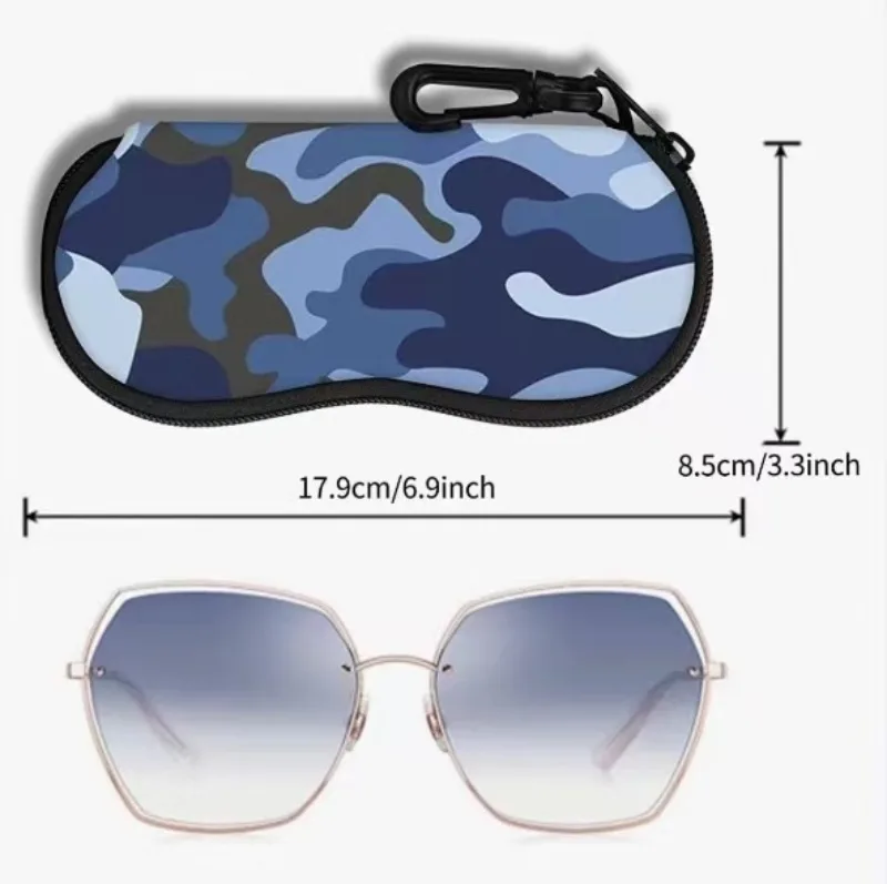 Neoprene zipper eyeglasses bag for eyewear bag organizer factory custom - 2