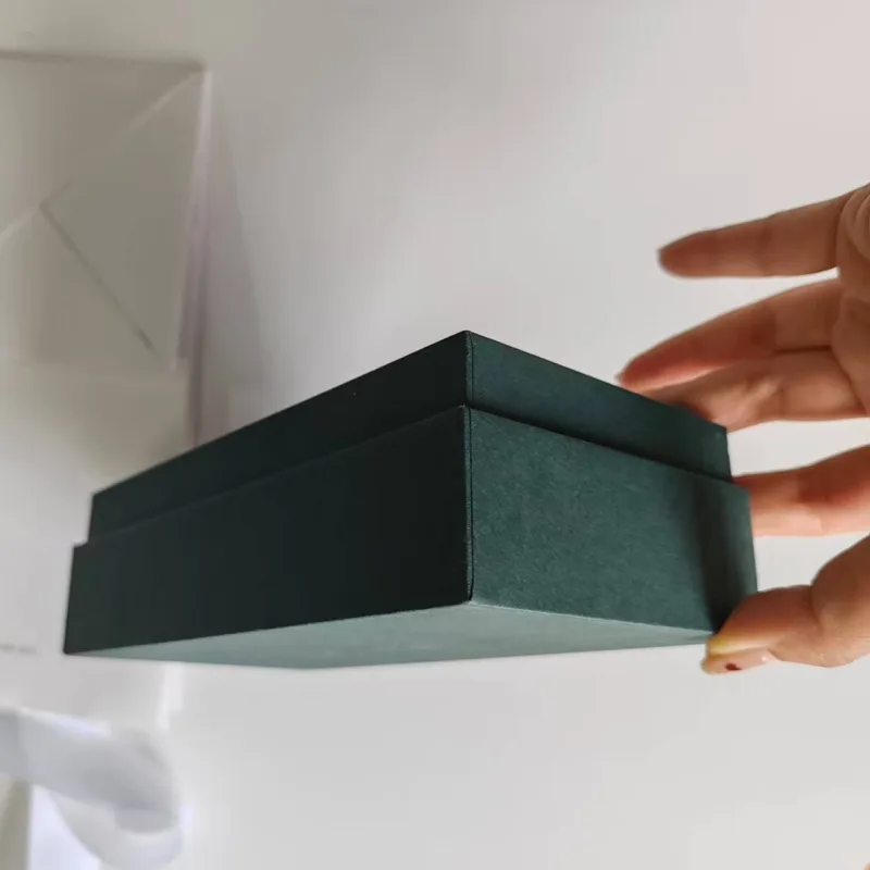 XJT-05T eyewear package case Top and Bottom Lid Carton Paper Shopping Bags eyeglasses cloth - 4