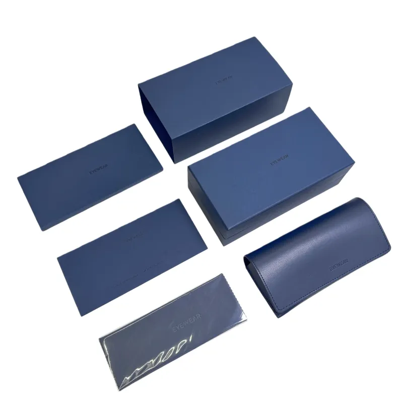 Premium Complete Eyewear Packaging Set – Eco-Friendly, Customizable, Color-Matched - 1